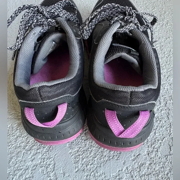 Saucony Excursion TR15 Trail Running Black And Purple Athletic Shoe Women SIZE 8 - Picture 4 of 8